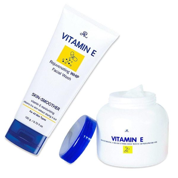 AR Vitamin E Moisturising Cream & Facial Wash - 200ml+190g (Offer) Fashion